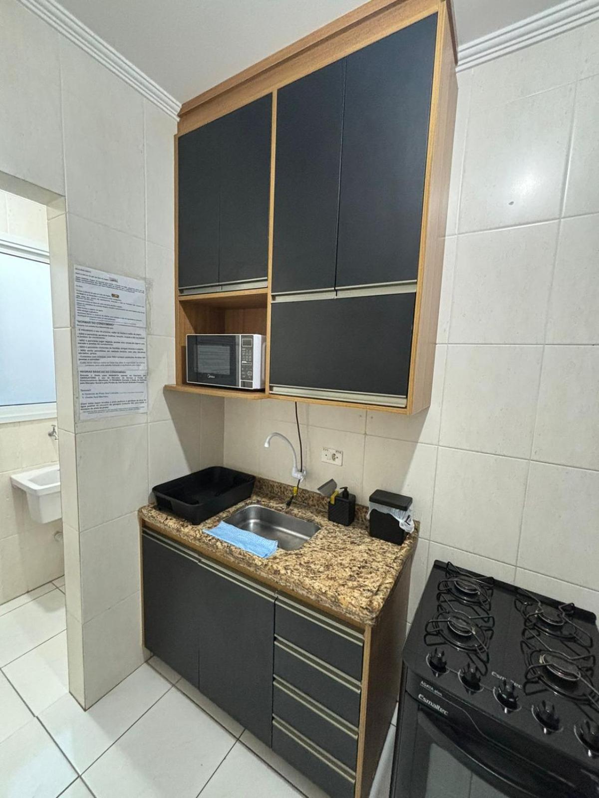 Appartamento Lindo Apto 300M Praia Da Ocian E Centro - Vista Mar- Varanda Sacada - Wi-Fi 300 Mbps - Vaga De Garagem - Acomoda Ate 6 Pessoas Praia Grande  Esterno foto