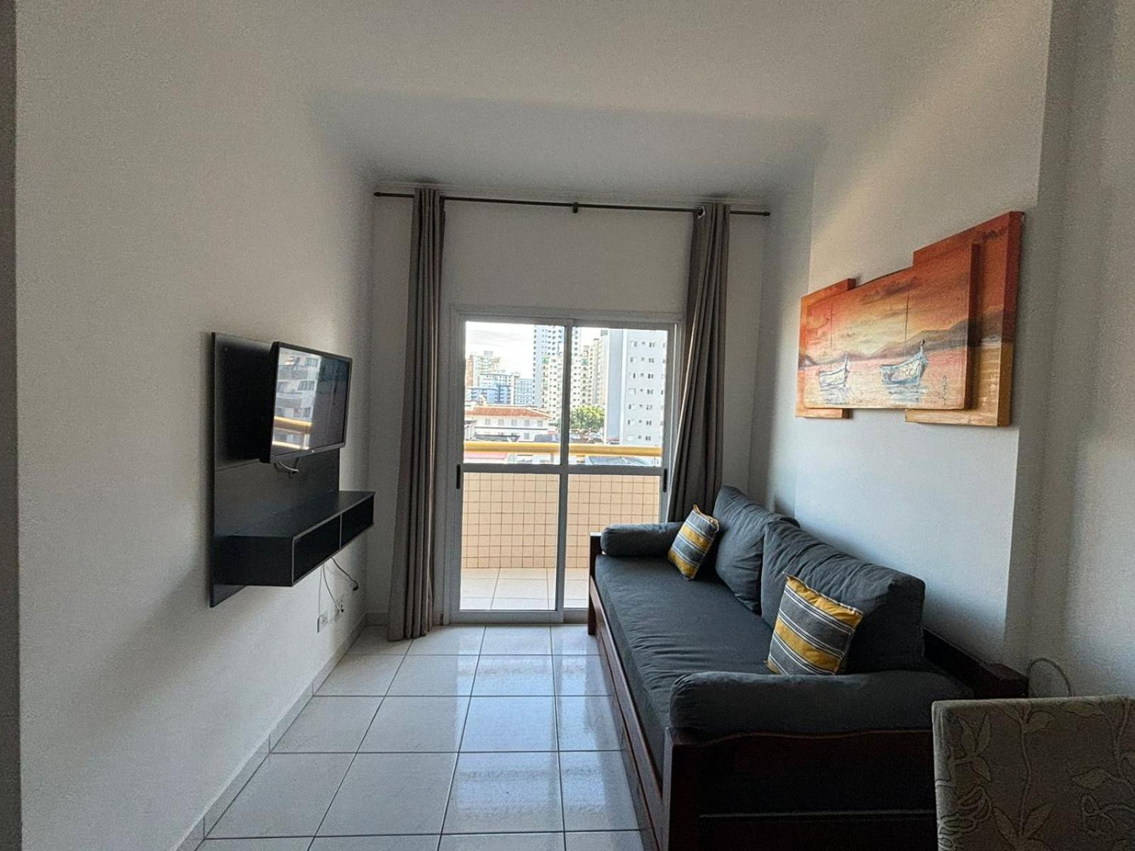 Appartamento Lindo Apto 300M Praia Da Ocian E Centro - Vista Mar- Varanda Sacada - Wi-Fi 300 Mbps - Vaga De Garagem - Acomoda Ate 6 Pessoas Praia Grande  Esterno foto